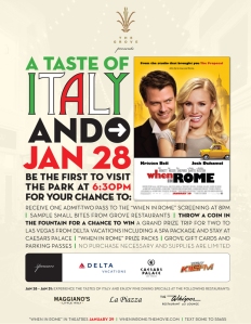 Taste of Italy Special Event The Grove LA
